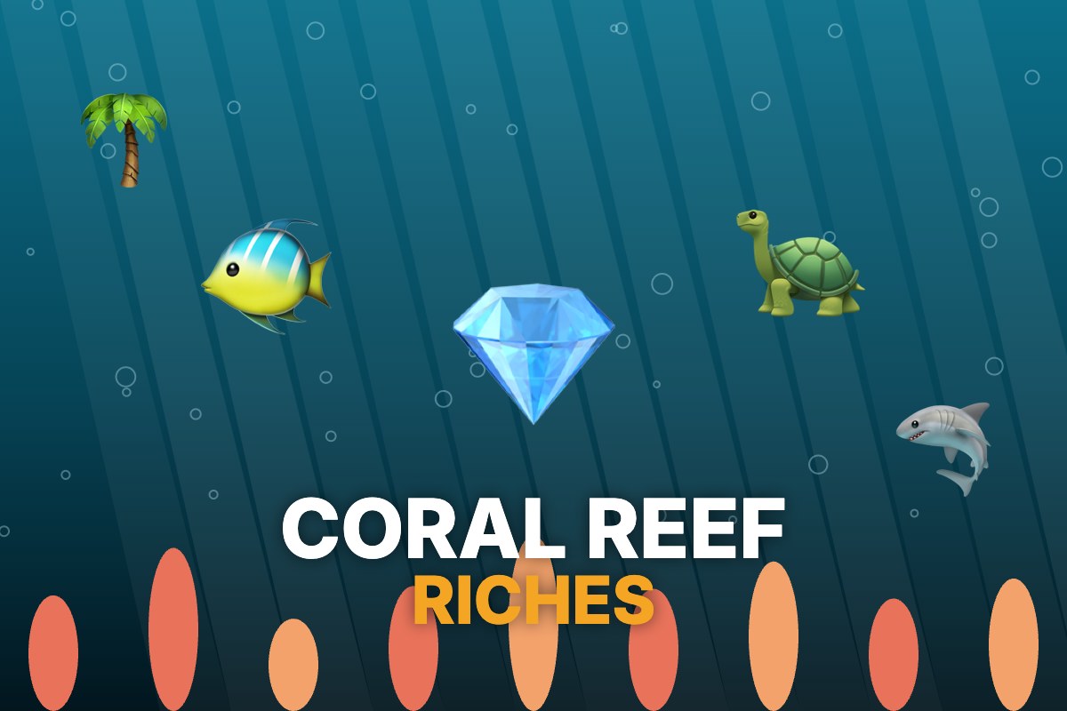 Coral Reef Riches demo slot cover art